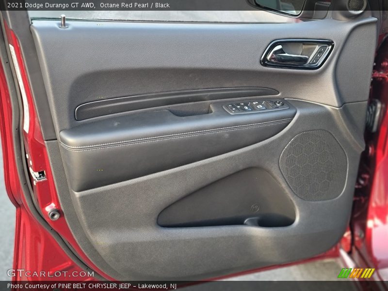 Octane Red Pearl / Black 2021 Dodge Durango GT AWD
