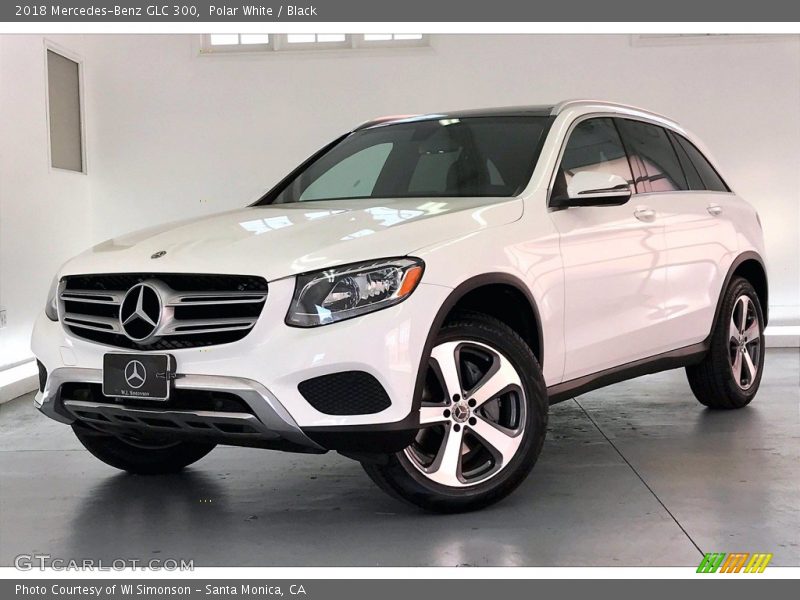 Polar White / Black 2018 Mercedes-Benz GLC 300