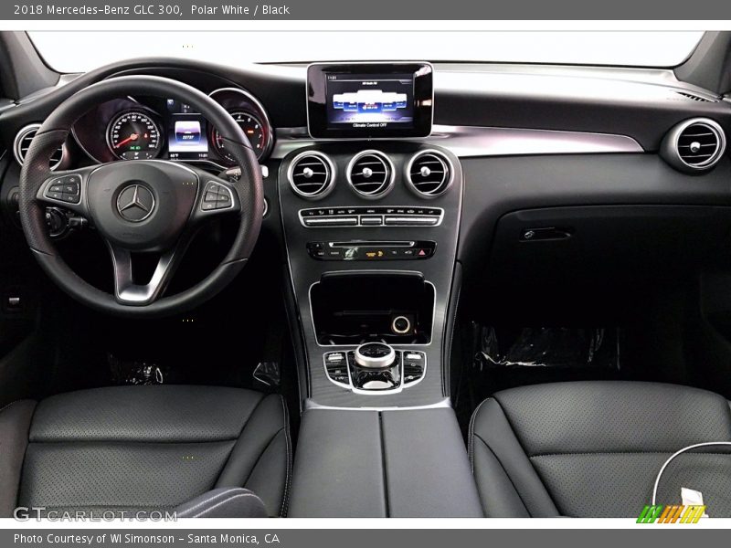 Polar White / Black 2018 Mercedes-Benz GLC 300