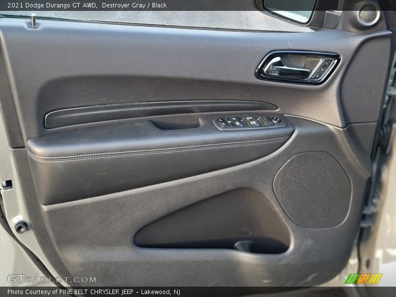 Destroyer Gray / Black 2021 Dodge Durango GT AWD