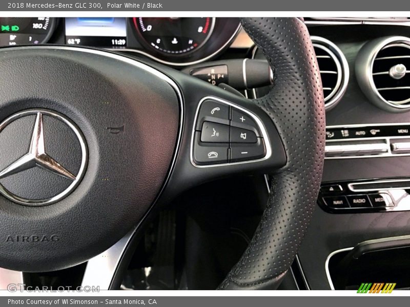 Polar White / Black 2018 Mercedes-Benz GLC 300