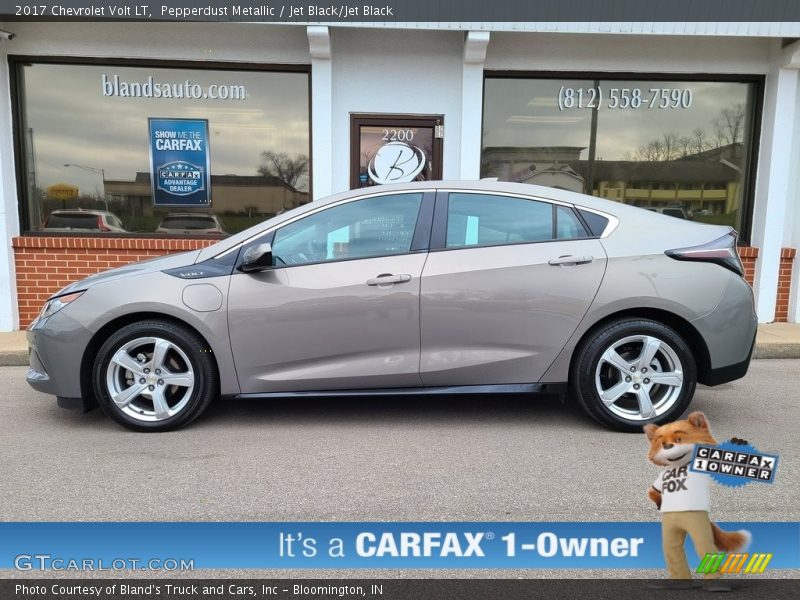 Pepperdust Metallic / Jet Black/Jet Black 2017 Chevrolet Volt LT