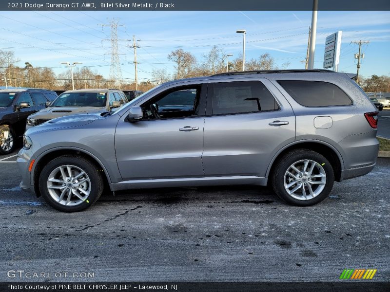  2021 Durango GT AWD Billet Silver Metallic