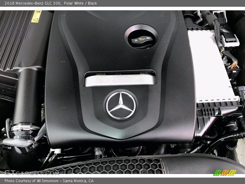 Polar White / Black 2018 Mercedes-Benz GLC 300