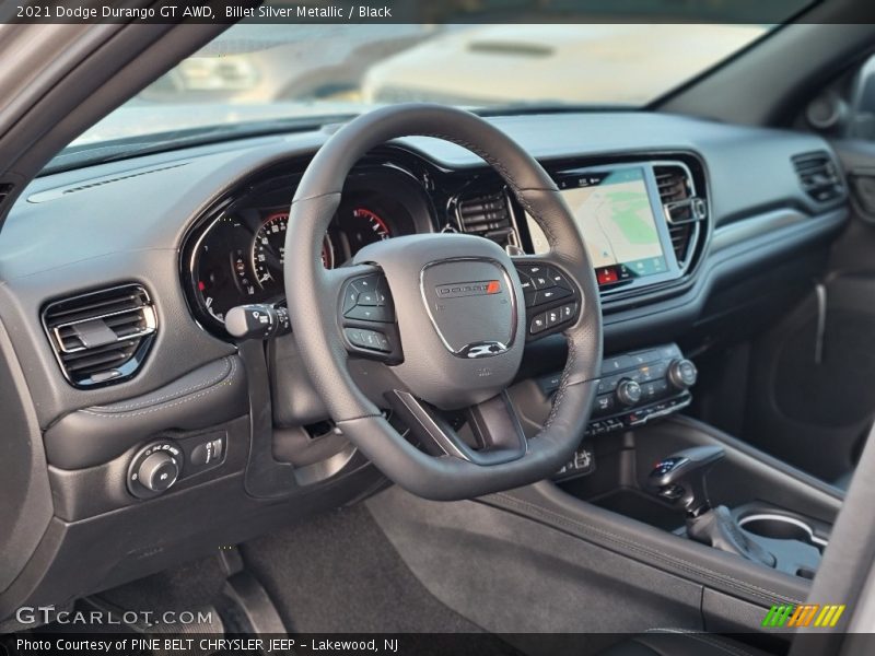 Billet Silver Metallic / Black 2021 Dodge Durango GT AWD