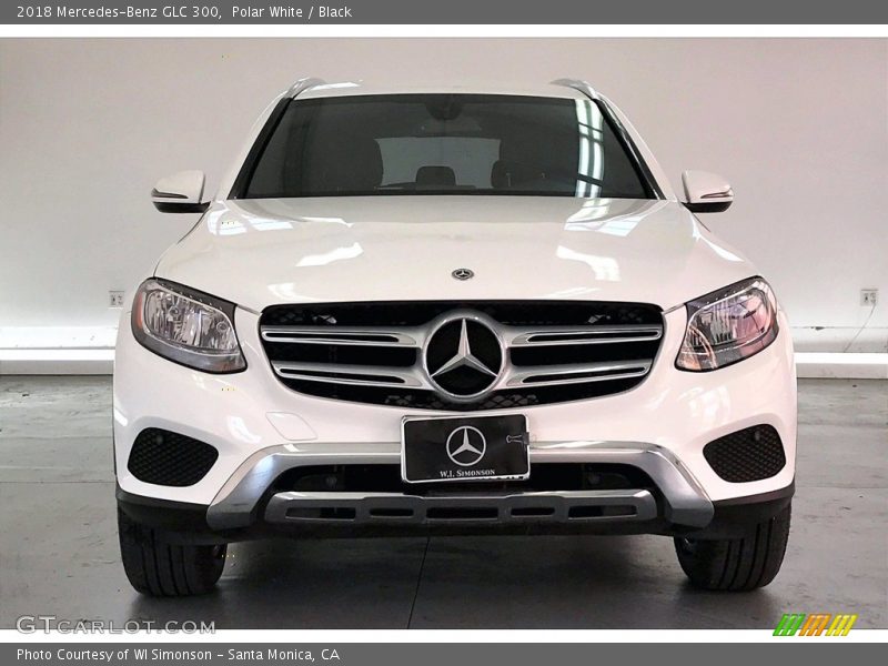 Polar White / Black 2018 Mercedes-Benz GLC 300