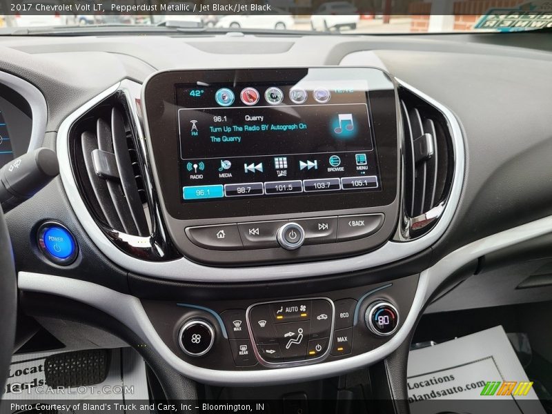 Pepperdust Metallic / Jet Black/Jet Black 2017 Chevrolet Volt LT