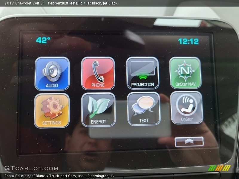 Pepperdust Metallic / Jet Black/Jet Black 2017 Chevrolet Volt LT