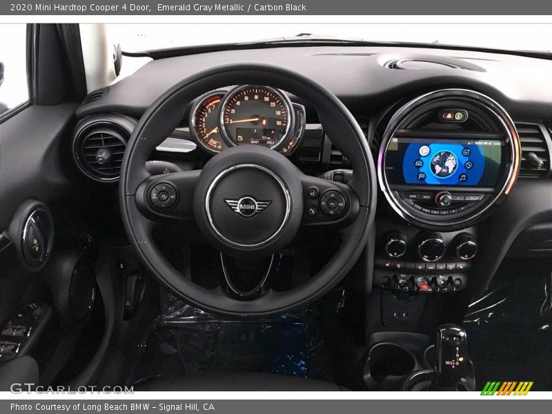 Emerald Gray Metallic / Carbon Black 2020 Mini Hardtop Cooper 4 Door