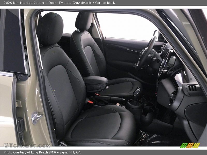 Emerald Gray Metallic / Carbon Black 2020 Mini Hardtop Cooper 4 Door
