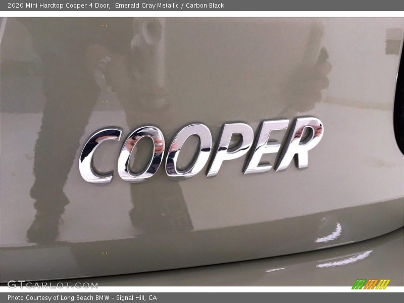 Emerald Gray Metallic / Carbon Black 2020 Mini Hardtop Cooper 4 Door