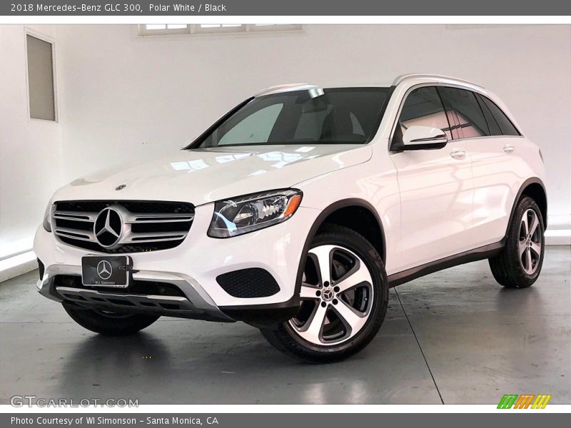 Polar White / Black 2018 Mercedes-Benz GLC 300
