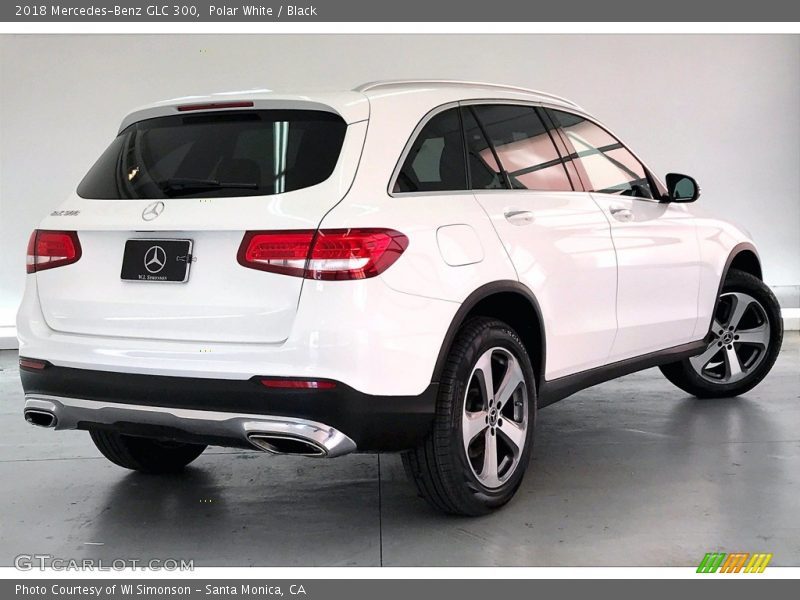 Polar White / Black 2018 Mercedes-Benz GLC 300