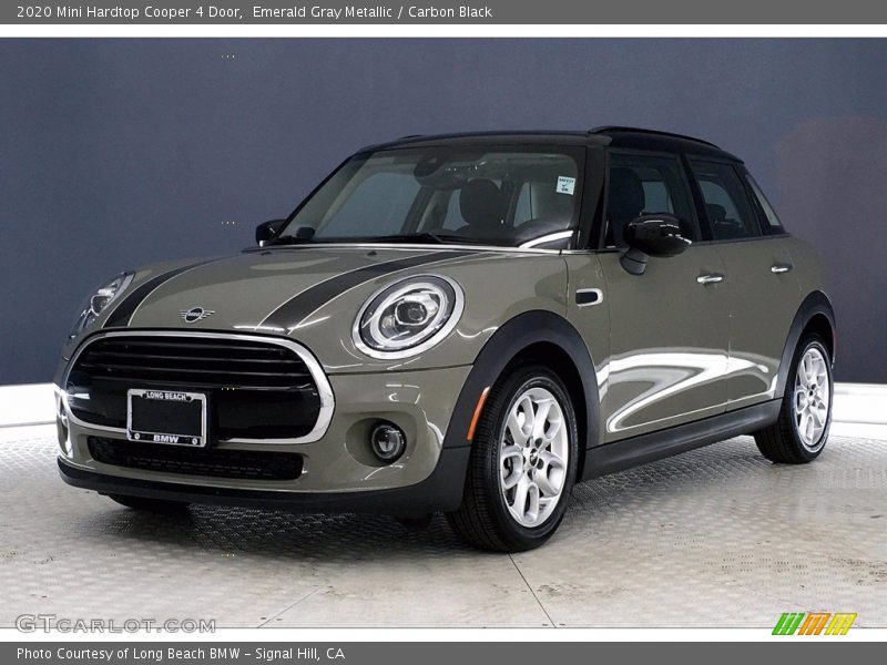 Emerald Gray Metallic / Carbon Black 2020 Mini Hardtop Cooper 4 Door