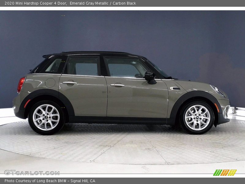 Emerald Gray Metallic / Carbon Black 2020 Mini Hardtop Cooper 4 Door