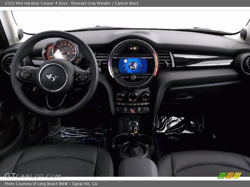 Emerald Gray Metallic / Carbon Black 2020 Mini Hardtop Cooper 4 Door