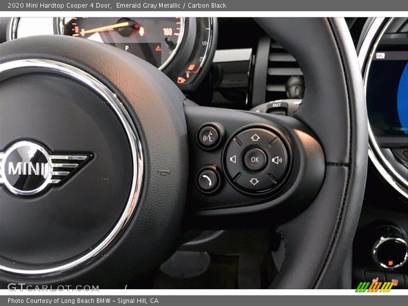 Emerald Gray Metallic / Carbon Black 2020 Mini Hardtop Cooper 4 Door