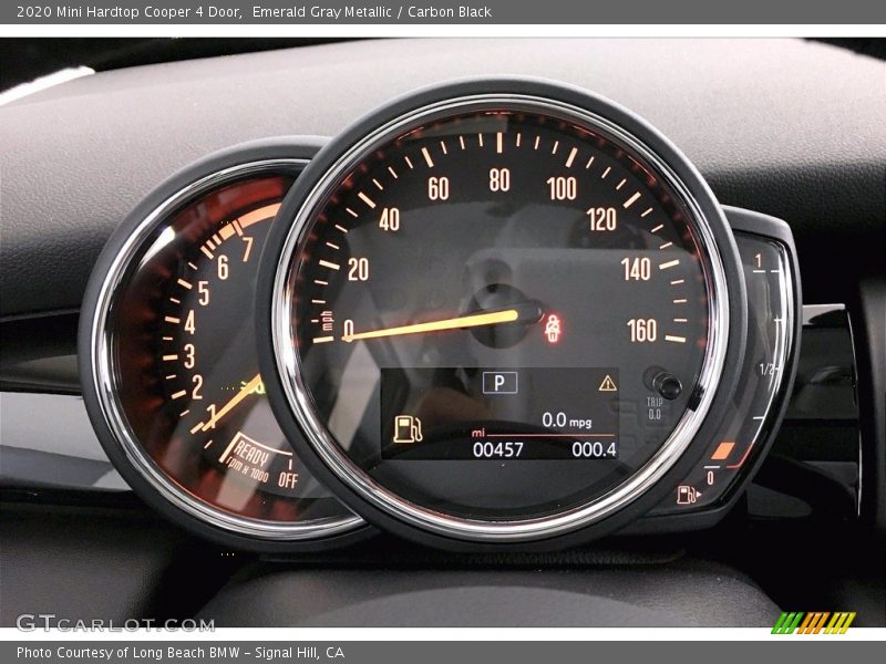 Emerald Gray Metallic / Carbon Black 2020 Mini Hardtop Cooper 4 Door