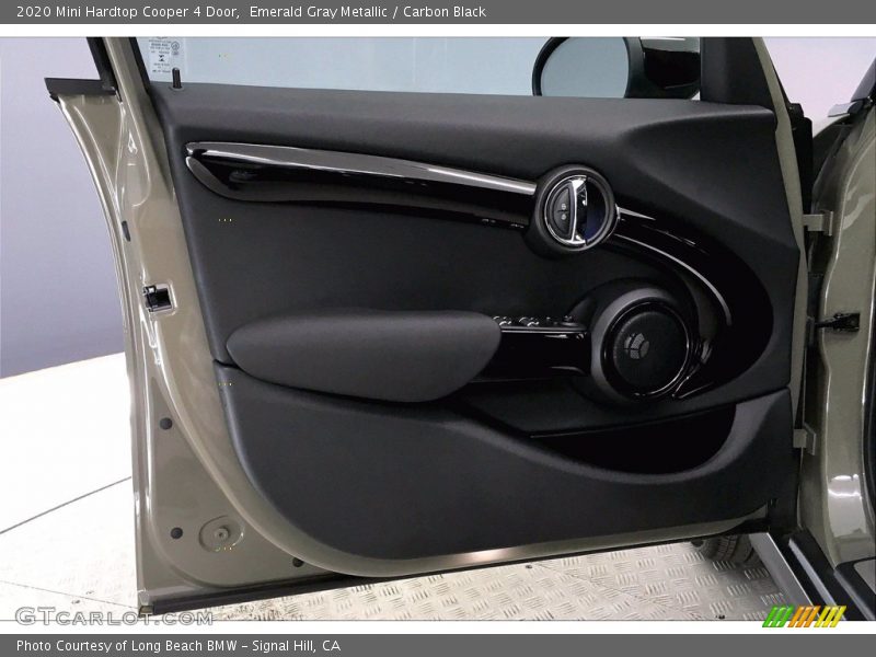 Emerald Gray Metallic / Carbon Black 2020 Mini Hardtop Cooper 4 Door