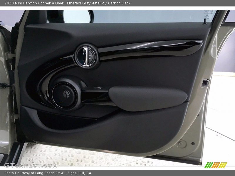 Emerald Gray Metallic / Carbon Black 2020 Mini Hardtop Cooper 4 Door