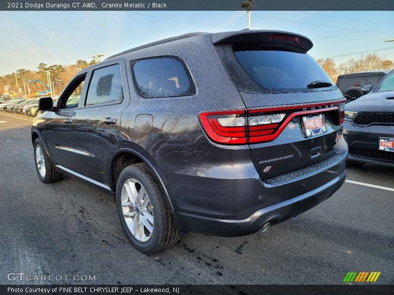 Granite Metallic / Black 2021 Dodge Durango GT AWD