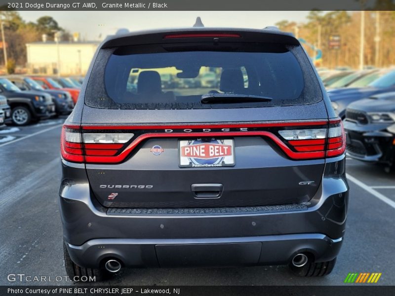 Granite Metallic / Black 2021 Dodge Durango GT AWD