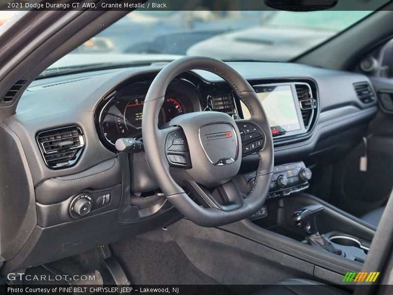 Granite Metallic / Black 2021 Dodge Durango GT AWD