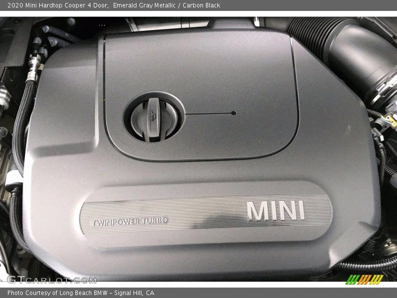 Emerald Gray Metallic / Carbon Black 2020 Mini Hardtop Cooper 4 Door