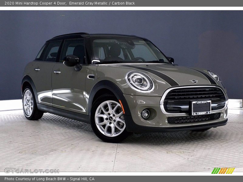 Emerald Gray Metallic / Carbon Black 2020 Mini Hardtop Cooper 4 Door