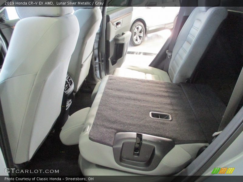 Lunar Silver Metallic / Gray 2019 Honda CR-V EX AWD