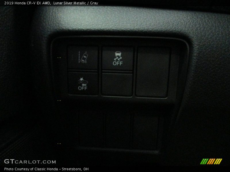 Lunar Silver Metallic / Gray 2019 Honda CR-V EX AWD