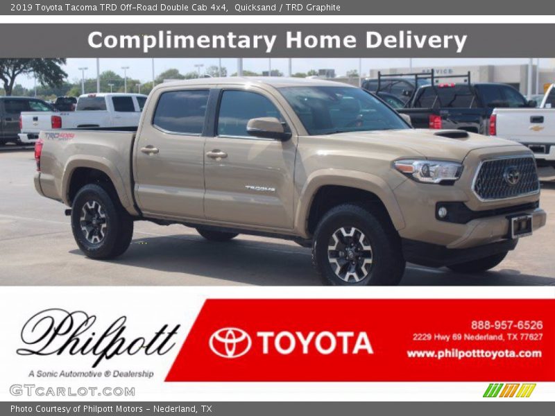 Quicksand / TRD Graphite 2019 Toyota Tacoma TRD Off-Road Double Cab 4x4
