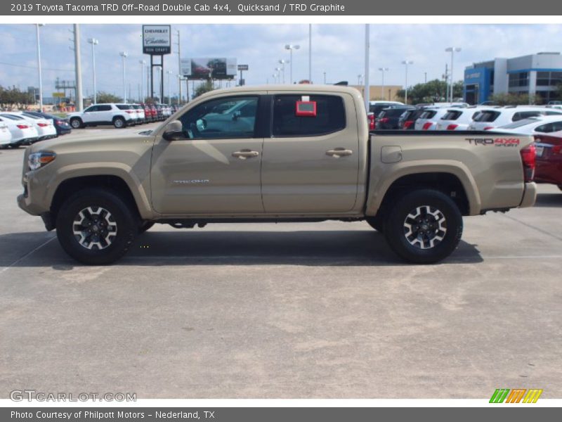 Quicksand / TRD Graphite 2019 Toyota Tacoma TRD Off-Road Double Cab 4x4