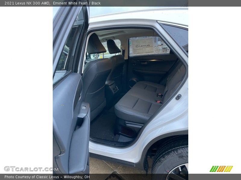 Eminent White Pearl / Black 2021 Lexus NX 300 AWD