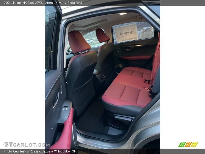 Atomic Silver / Rioja Red 2021 Lexus NX 300 AWD