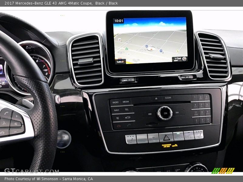 Black / Black 2017 Mercedes-Benz GLE 43 AMG 4Matic Coupe