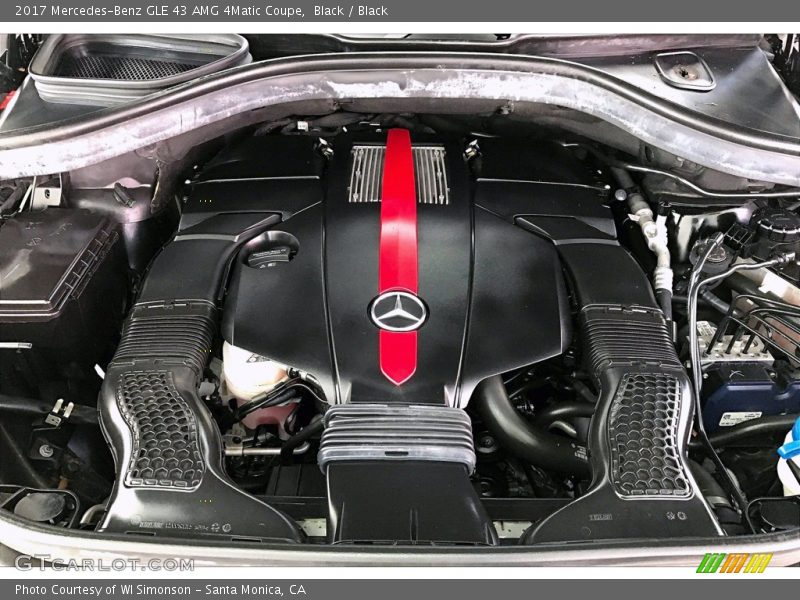 Black / Black 2017 Mercedes-Benz GLE 43 AMG 4Matic Coupe