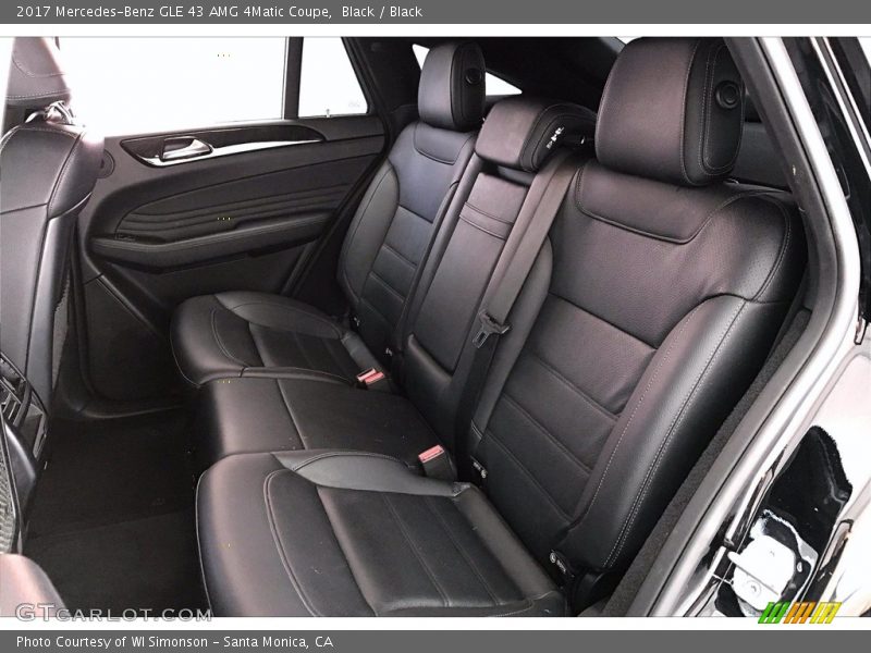 Black / Black 2017 Mercedes-Benz GLE 43 AMG 4Matic Coupe