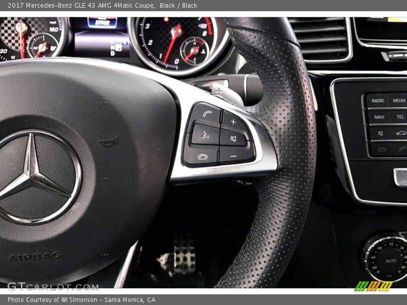 Black / Black 2017 Mercedes-Benz GLE 43 AMG 4Matic Coupe