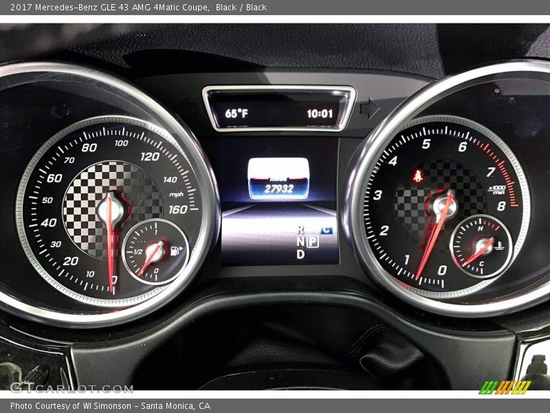 Black / Black 2017 Mercedes-Benz GLE 43 AMG 4Matic Coupe