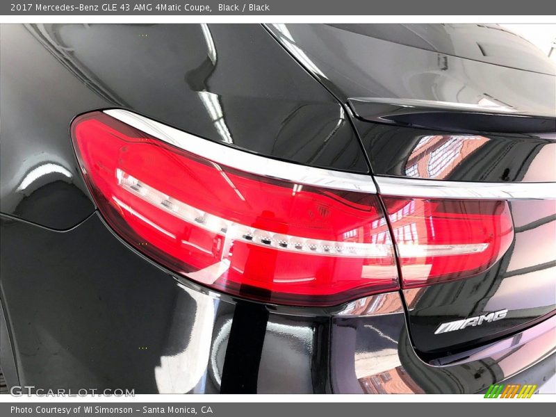 Black / Black 2017 Mercedes-Benz GLE 43 AMG 4Matic Coupe