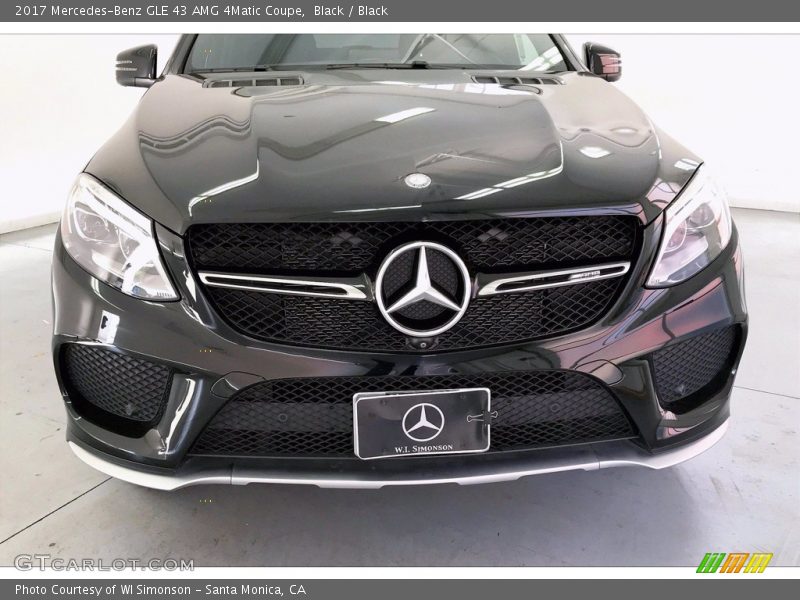 Black / Black 2017 Mercedes-Benz GLE 43 AMG 4Matic Coupe