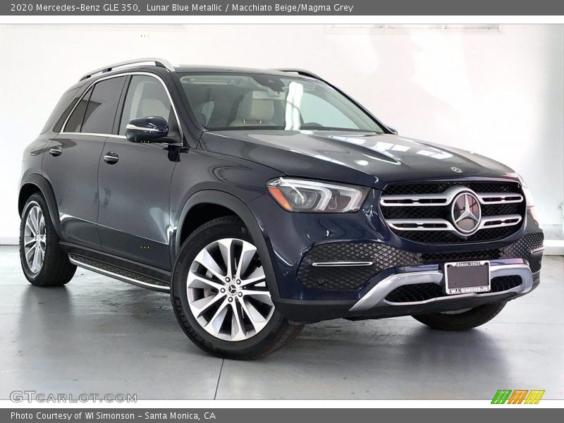Front 3/4 View of 2020 GLE 350