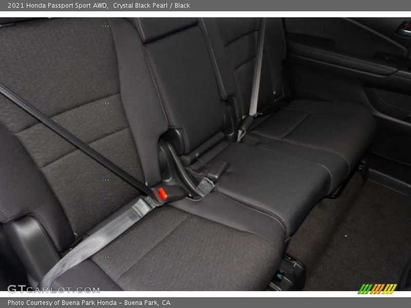Crystal Black Pearl / Black 2021 Honda Passport Sport AWD