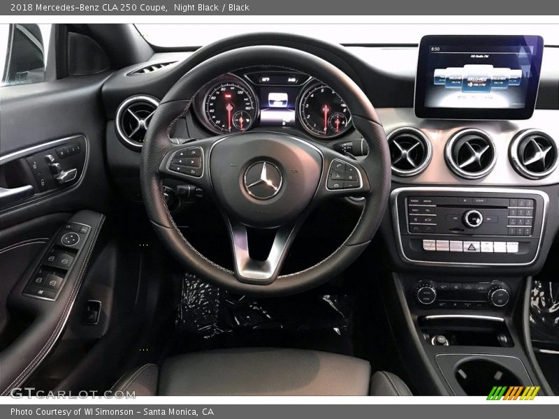 Night Black / Black 2018 Mercedes-Benz CLA 250 Coupe