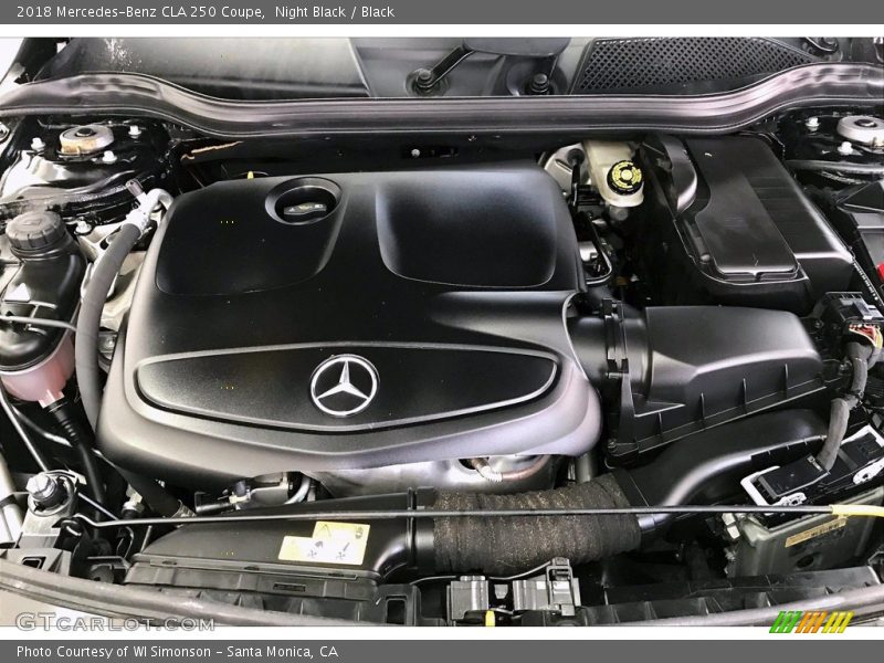 Night Black / Black 2018 Mercedes-Benz CLA 250 Coupe