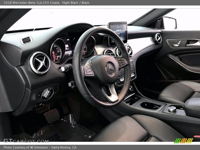 Night Black / Black 2018 Mercedes-Benz CLA 250 Coupe