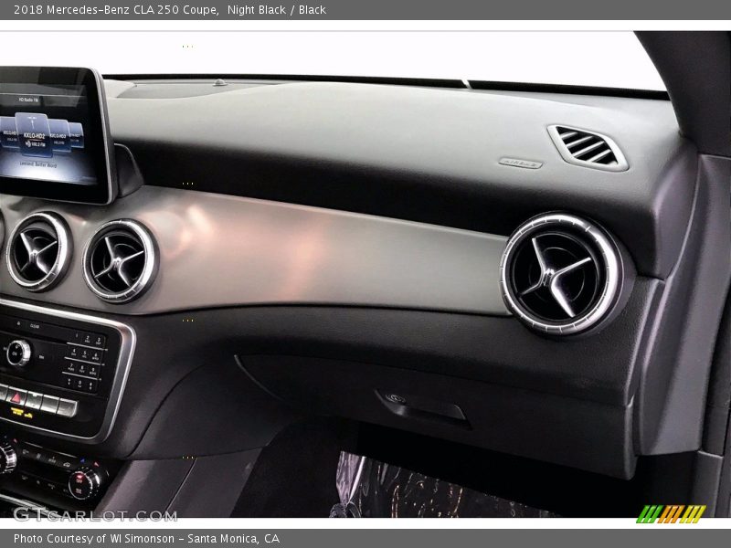 Night Black / Black 2018 Mercedes-Benz CLA 250 Coupe