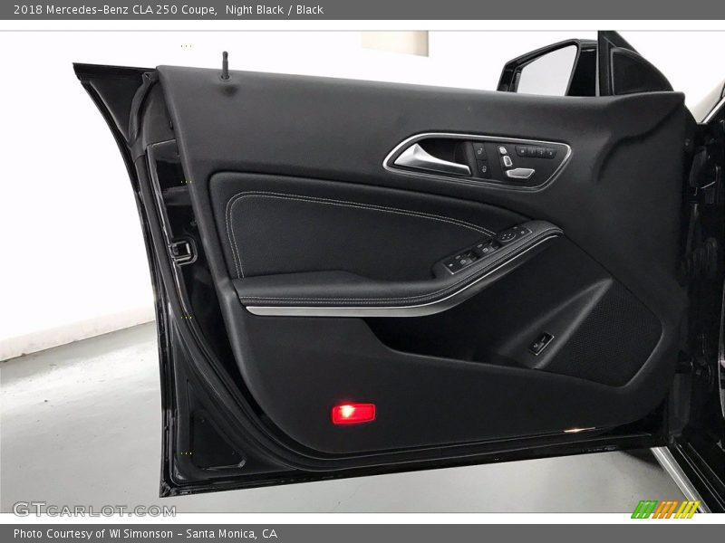 Night Black / Black 2018 Mercedes-Benz CLA 250 Coupe