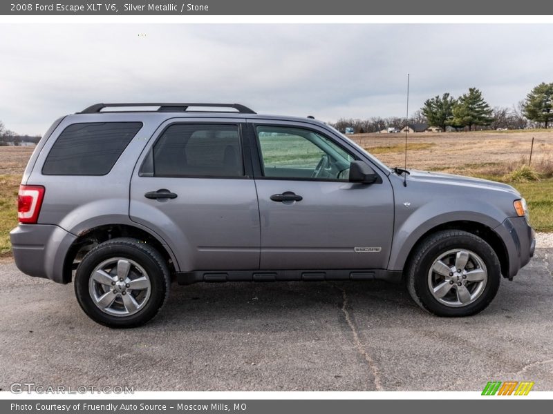 Silver Metallic / Stone 2008 Ford Escape XLT V6